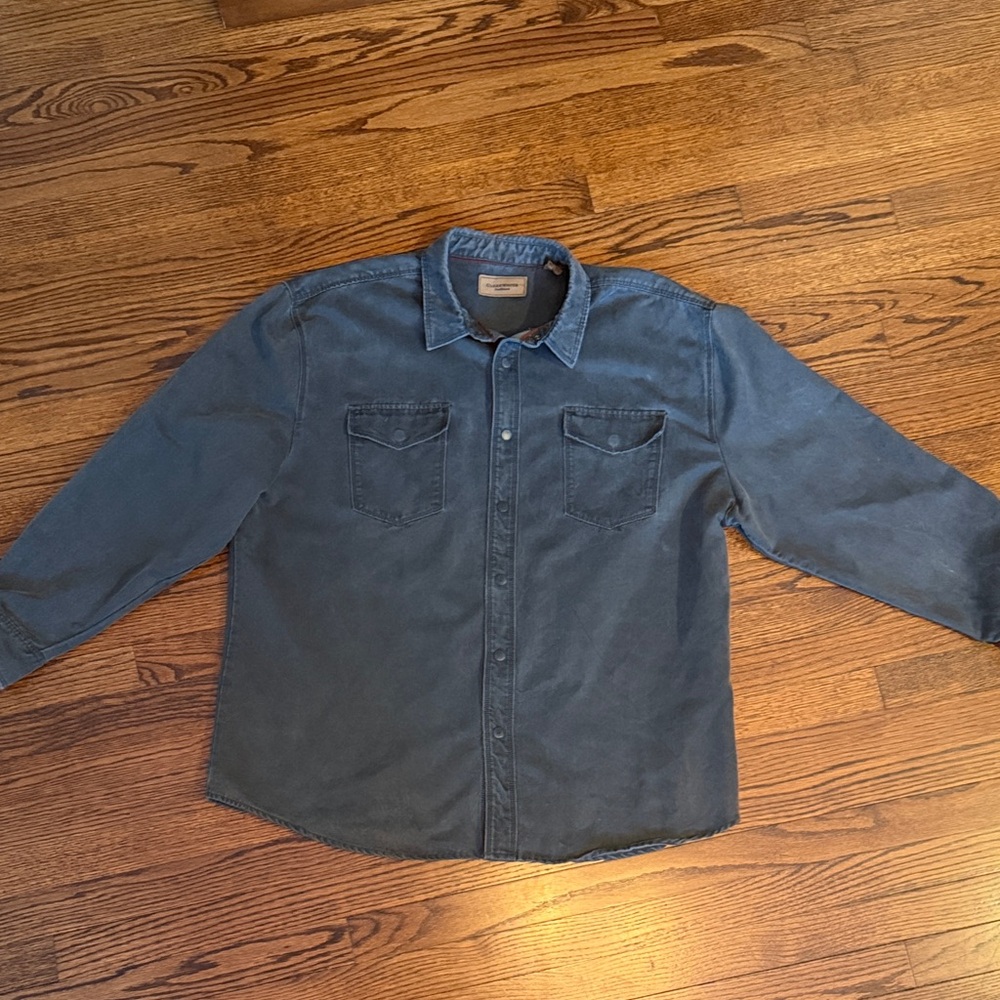 Clearwater Outfitters XXL Sueded Button-Up Shirt